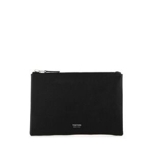 Tom Ford Men Black Leather Clutch